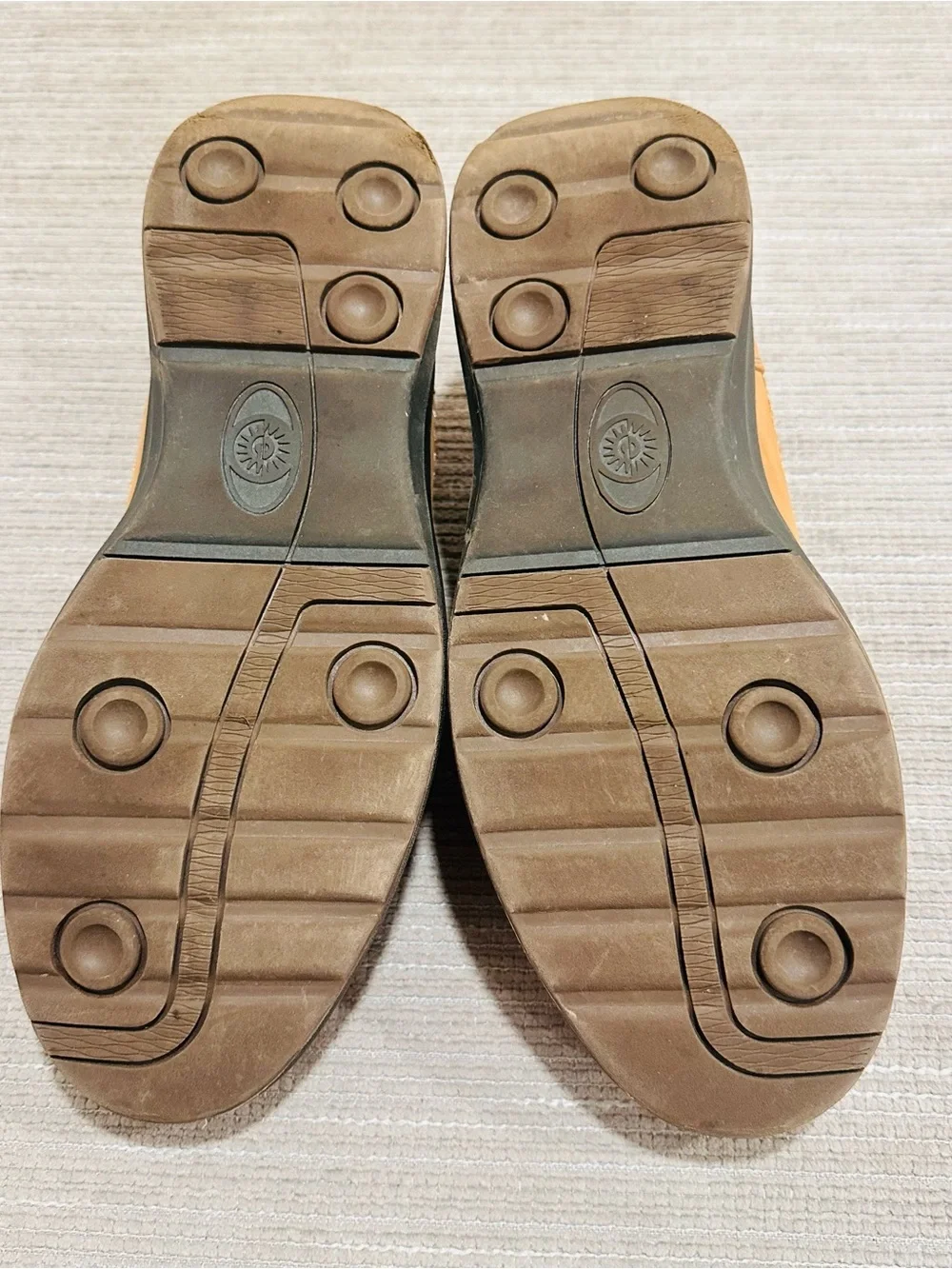 Earth Spirit Niles Men's Leather Oxford Shoes Brown Camo Accent Size 10 W